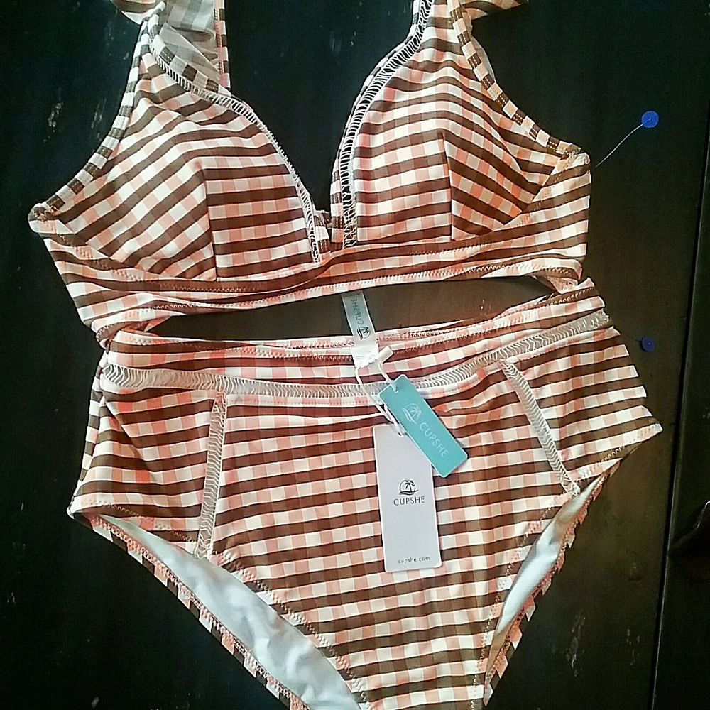 CUPSHE 2 piece bathing suit size XL/14